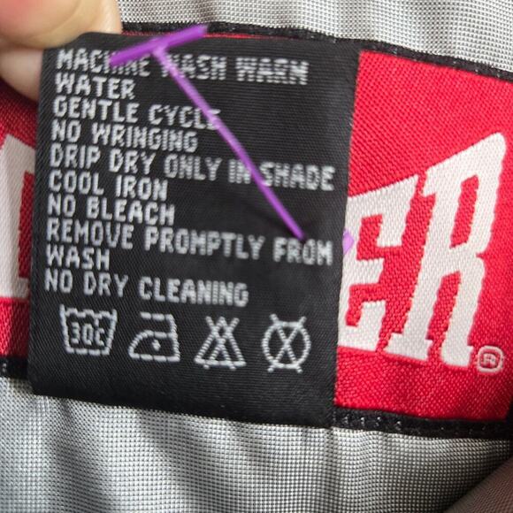 Marker Vintage Y2K Red Ski Jacket Size 8 Winter Coat Insulated Waterproof - Picture 10 of 12